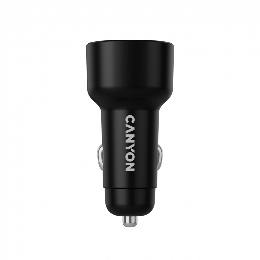 CANYON car charger OnDrive 60 PD 60W 2xUSB-C Black [5]