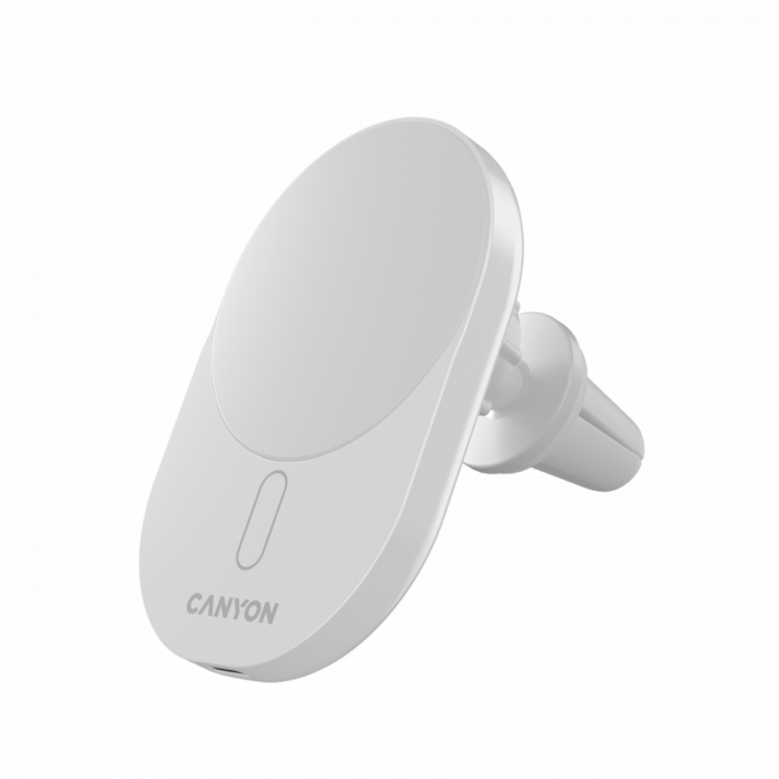CANYON car charger OnGrip 105 15W Qi2 Wireless White [1]