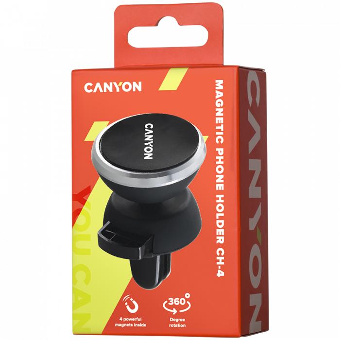 CANYON car holder CH-4 Vent Magnetic Black [4]
