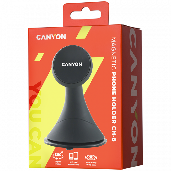CANYON car holder CH-6 Magnetic Black [4]