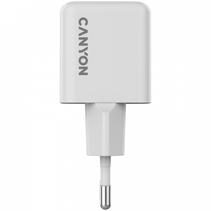 CANYON charger CU20AC GaN 20W 1xPD 1xQC EU White [5]