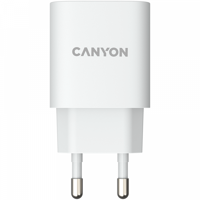 CANYON charger H-18-01 QC 3.0 18W USB-A White [1]