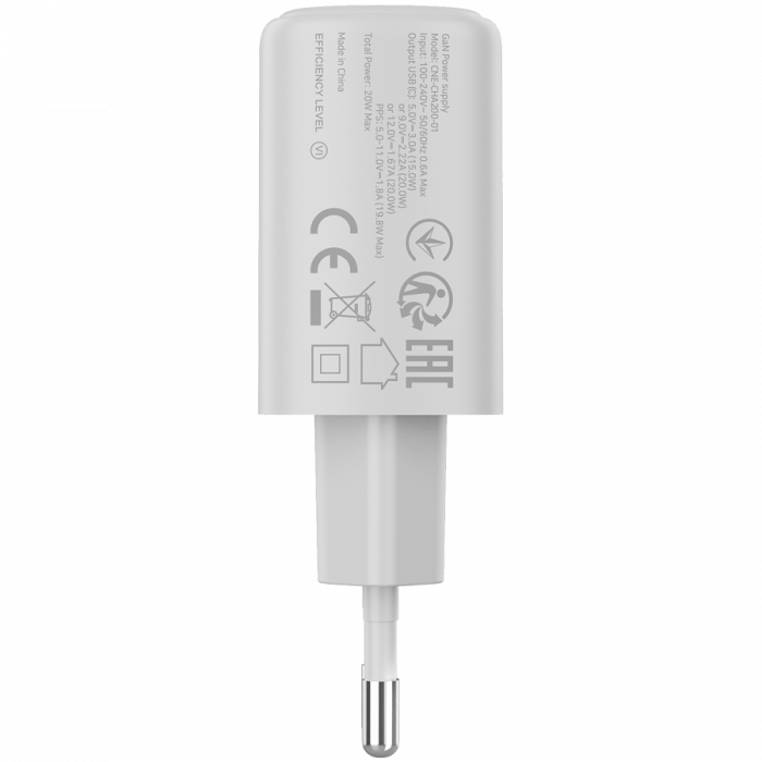 CANYON charger OnCharge 200 20W 1xPD EU White [3]