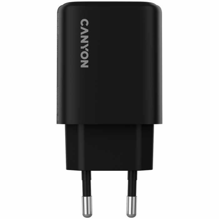 CANYON charger OnCharge 250 25W 1xPD 1xQC EU Black [2]