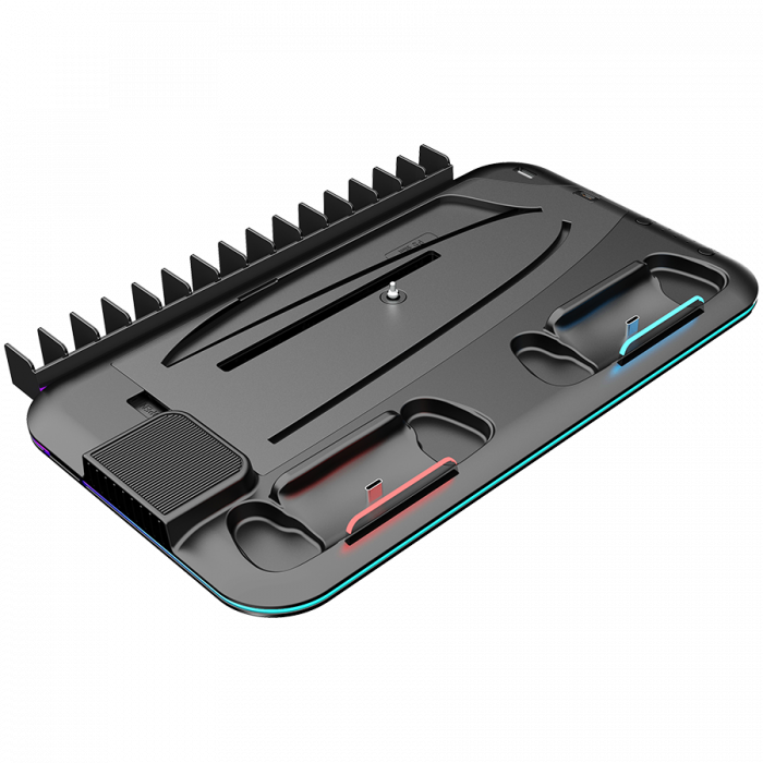 CANYON cooling stand CS-51 RGB PS5 Slim/DE Charge Black [1]
