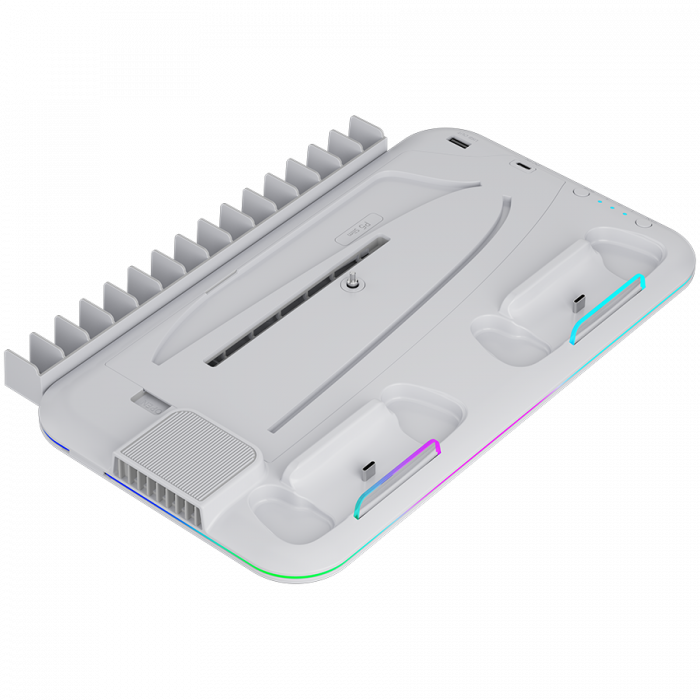 CANYON cooling stand CS-51 RGB PS5 Slim/DE Charge White [1]