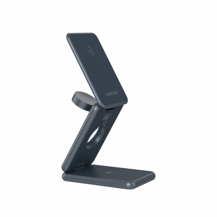 CANYON Foldable wireless charger OnCharge 309 15W 3in1 Metal [3]