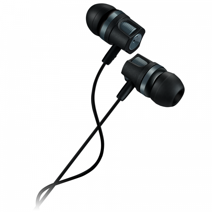 CANYON headphones EP-3 Mic 1.2m Dark Grey [1]