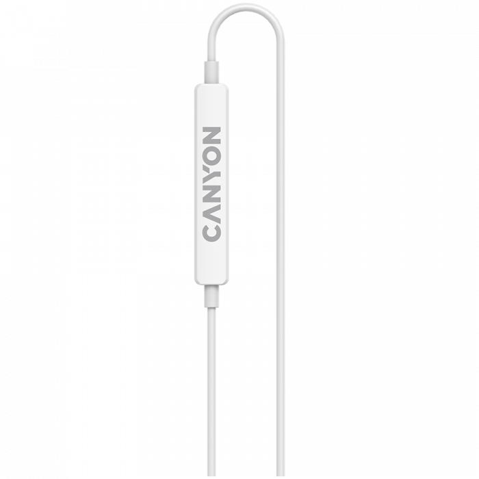 CANYON headphones SEP-6 TYPE-C HiRes sound White [3]