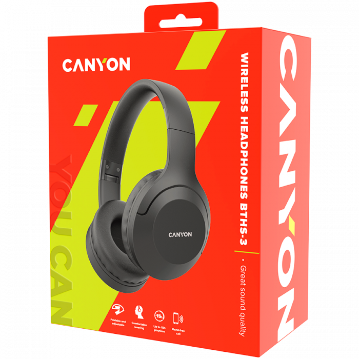 CANYON headset BTHS-3 Black [5]