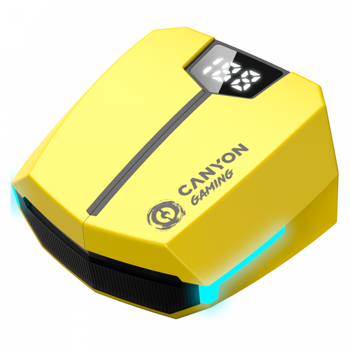 CANYON headset Doublebee GTWS-2 Gaming Yellow [1]