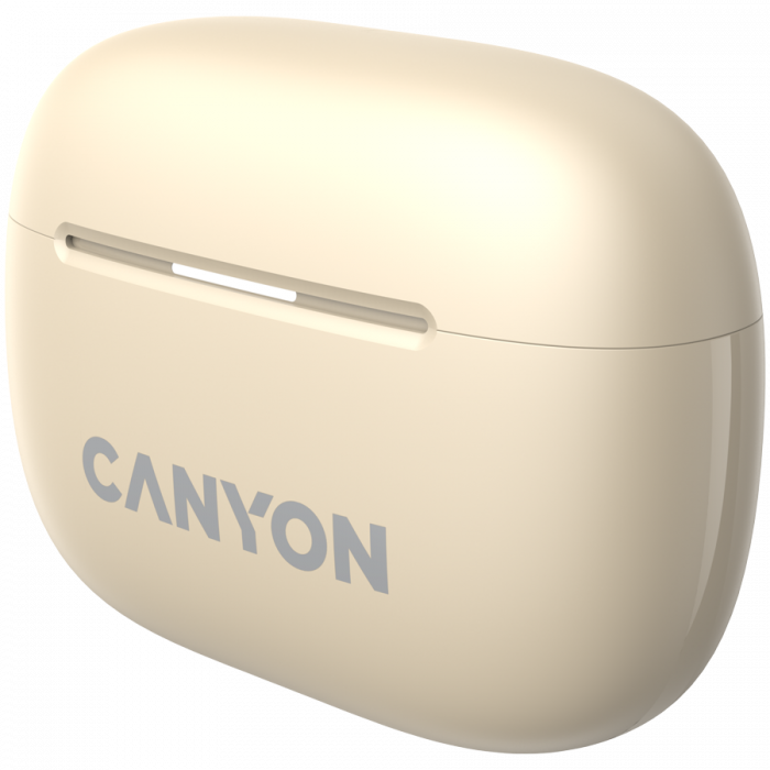 CANYON headset OnGo TWS-10 ANC+ENC Beige [6]