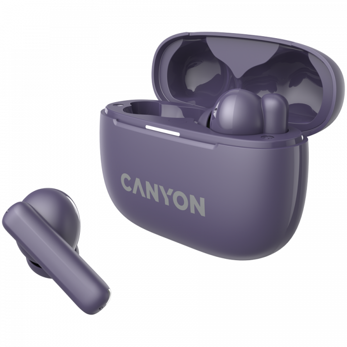 CANYON headset OnGo TWS-10 ANC+ENC Purple [3]