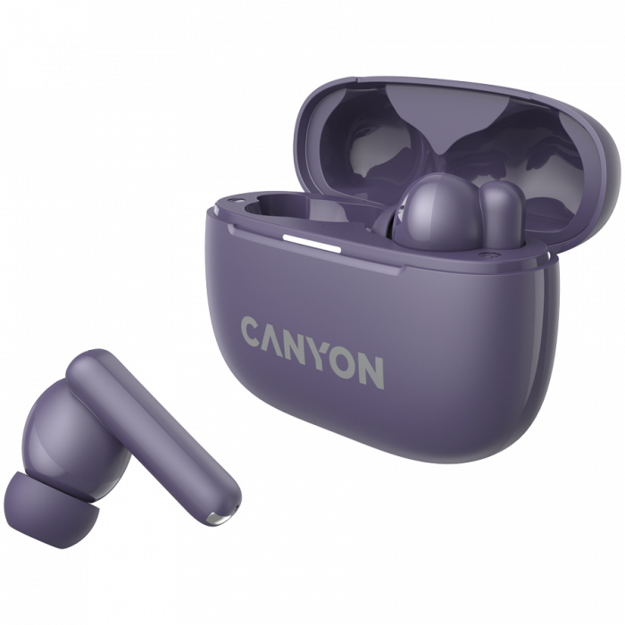 CANYON headset OnGo TWS-10 ANC+ENC Purple [5]