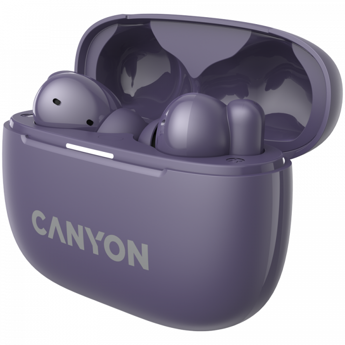 CANYON headset OnGo TWS-10 ANC+ENC Purple [4]