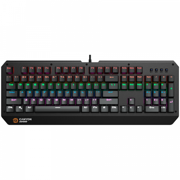 CANYON keyboard Hazard GK-6 RGB US Wired Black [1]