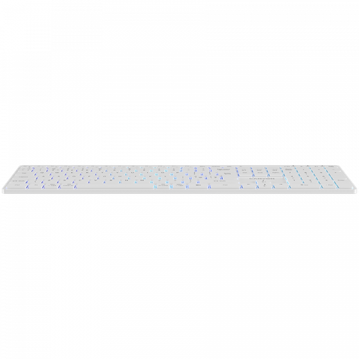 CANYON keyboard HKB-W11 UK/US RGB Dual Mode Wireless White [3]