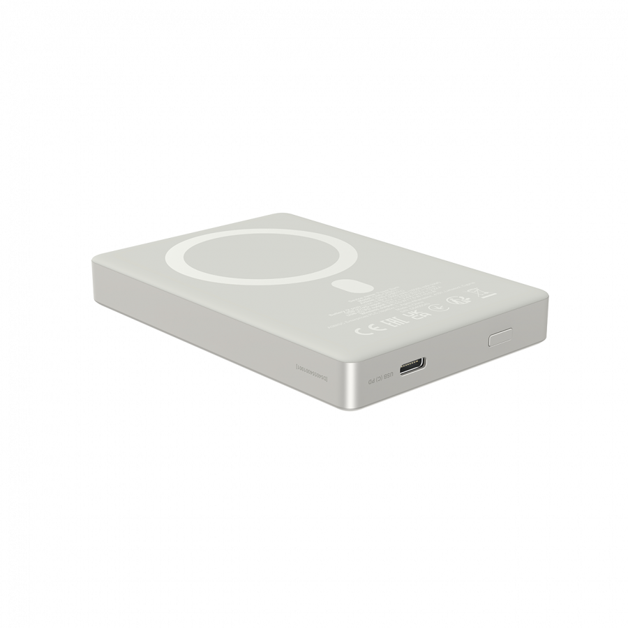 CANYON magnetic power bank OnPower 511 PD20W 10000mAh Aluminium Star Grey [2]