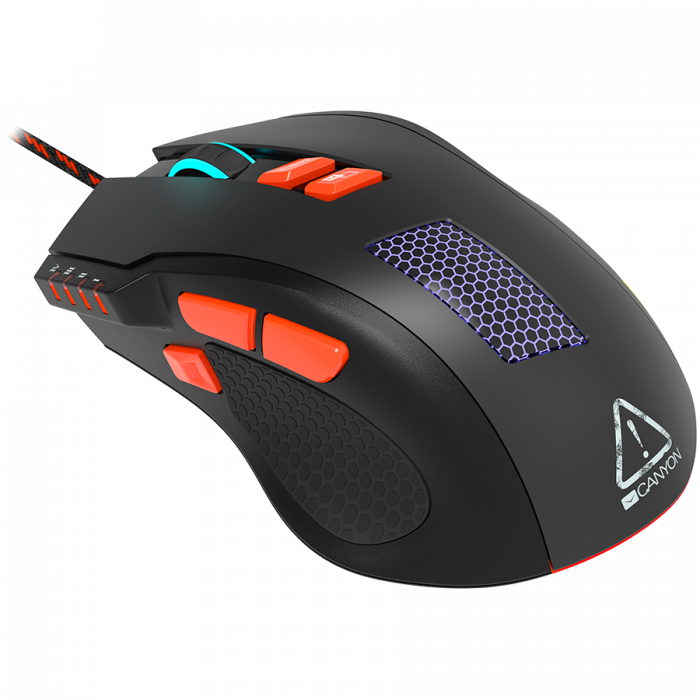 CANYON mouse Corax GM-5N RGB 8buttons Wired Black [2]