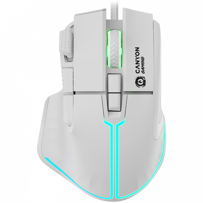 CANYON mouse Fortnax GM-636 RGB 9buttons Wired White [1]