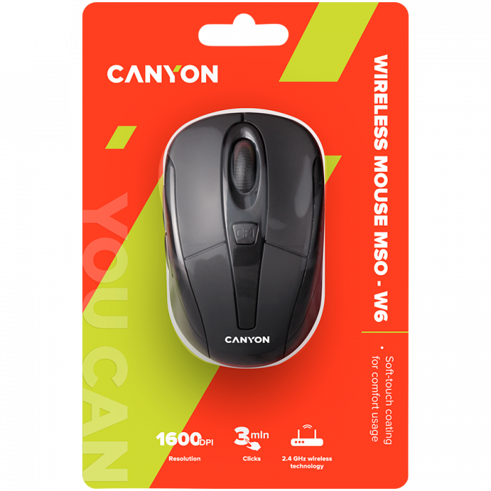 CANYON mouse MSO-W6 Wireless Black [5]
