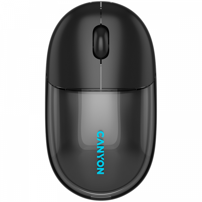 CANYON mouse OnClick 24 BT/ Wireless Transparent/Black [1]