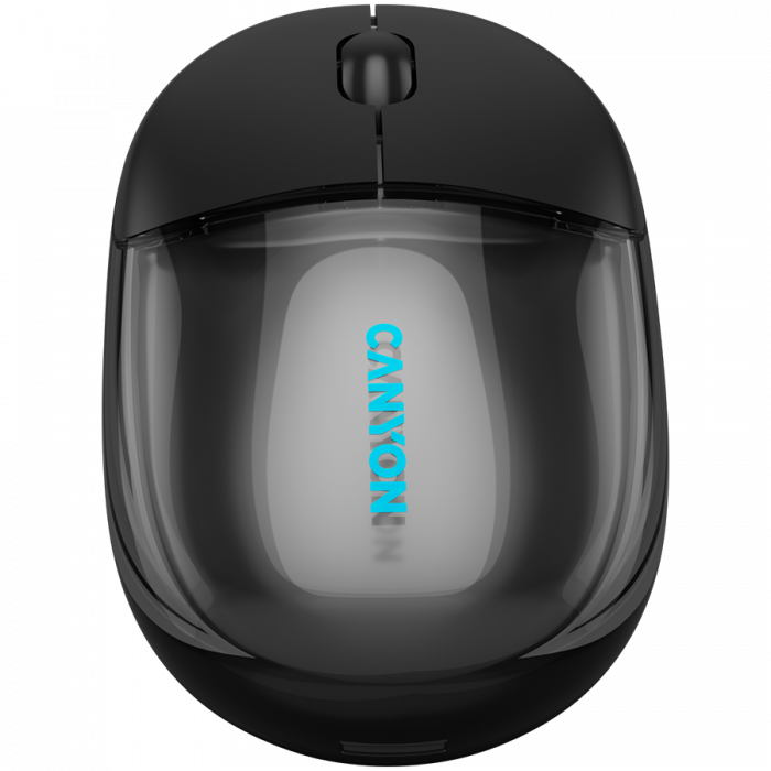 CANYON mouse OnClick 24 BT/ Wireless Transparent/Black [2]