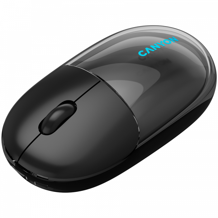 CANYON mouse OnClick 24 BT/ Wireless Transparent/Black [5]