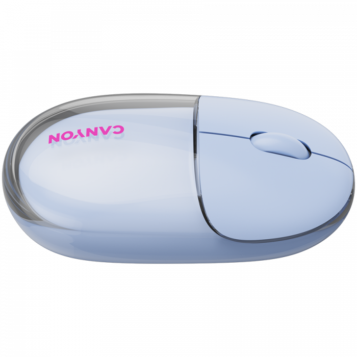 CANYON mouse OnClick 24 BT/ Wireless Transparent/Blue [7]