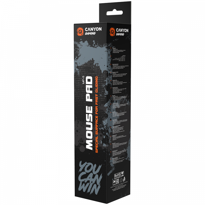 CANYON pad Speed MP-5 350x250mm Black [3]