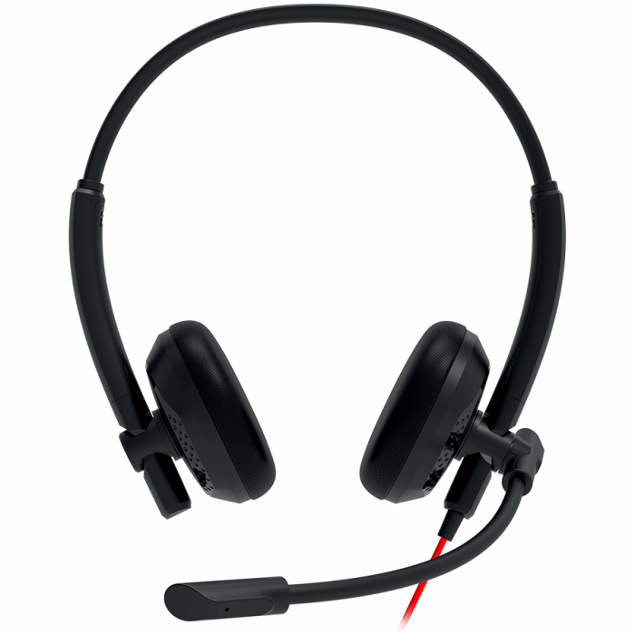 CANYON PC headset HS-07 PC Mic 3.5/USB Flat 2.8m Black [1]