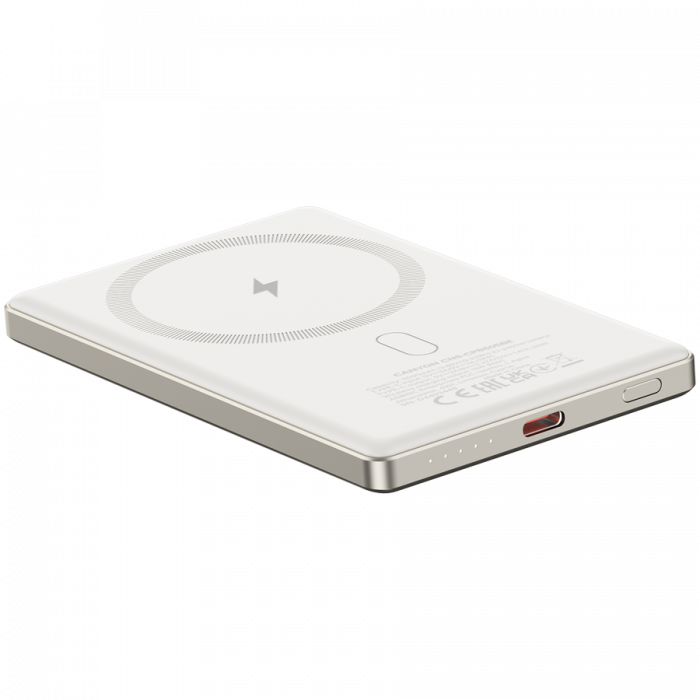 CANYON power bank OnPower 505 slim Magsafe 5000 mAh PD20W Beige [5]