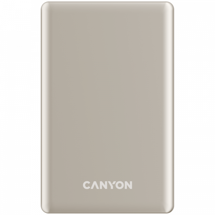 CANYON power bank OnPower 505 slim Magsafe 5000 mAh PD20W Beige [1]