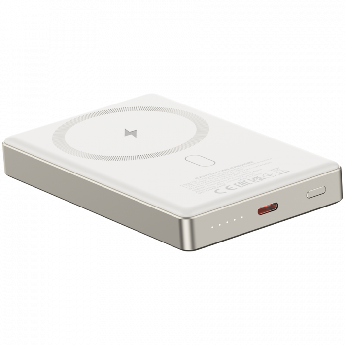 CANYON power bank OnPower 510 slim Magsafe 10000 mAh PD20W Beige [5]