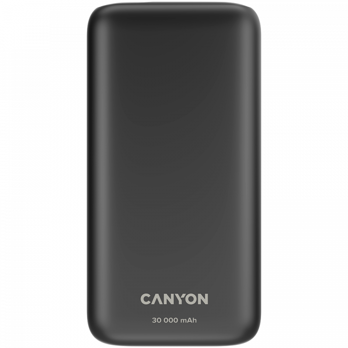 CANYON power bank PB-301 LED 30000 mAh PD 20W QC 3.0 Black [1]
