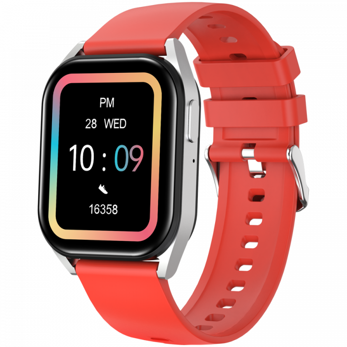 CANYON smart watch Chatter SW-58 BT-CALL Silver Red [3]
