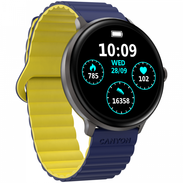 CANYON smart watch Jacky SW-69 Blue Yellow [3]