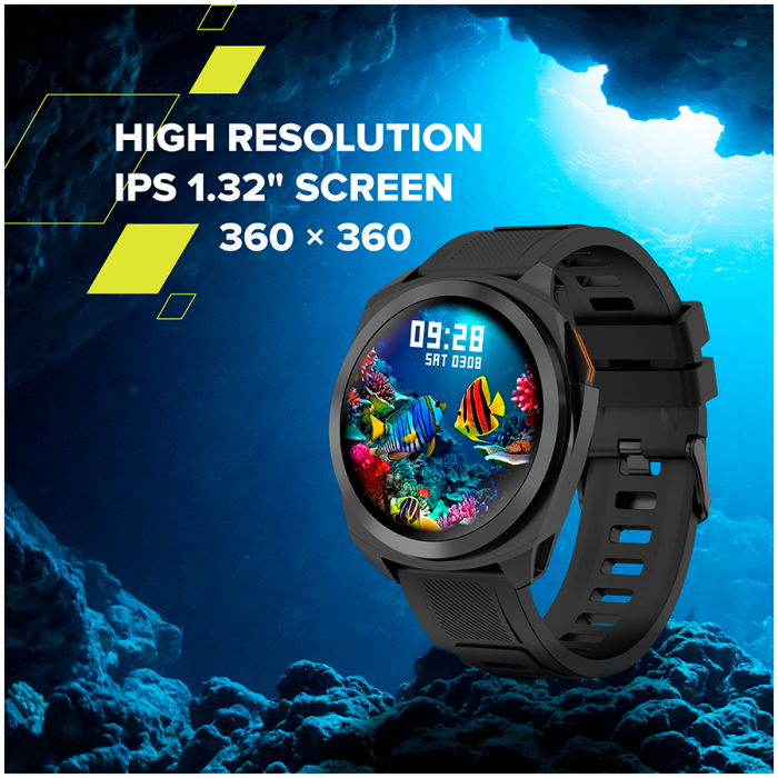 CANYON smart watch Maveric SW-83 GPS Silver Blue [15]