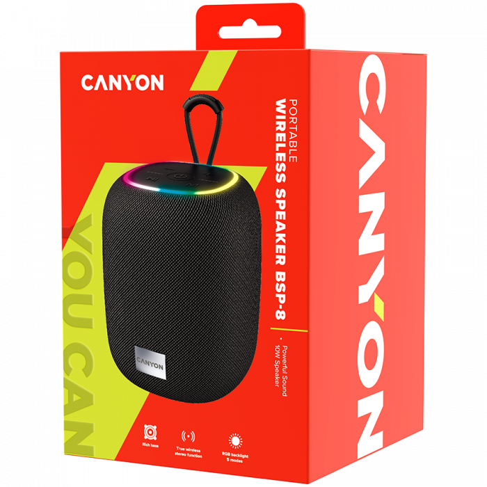 CANYON speaker BSP-8 10W Black [2]