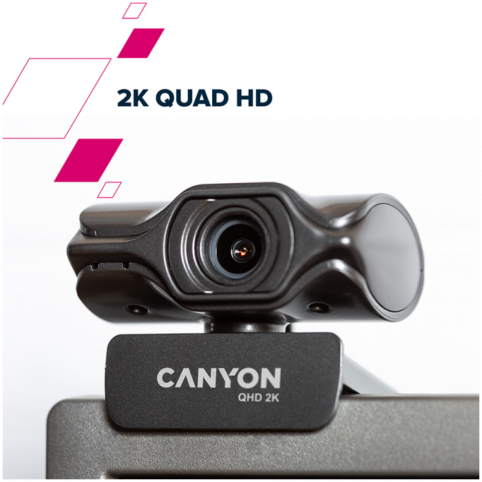 CANYON webcam C6 Quad HD 1440p Black [9]