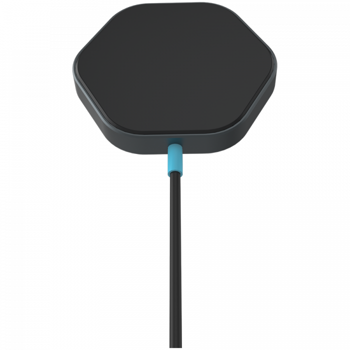 CANYON wireless charger HEXAGON 110 Dark Grey Blue [1]
