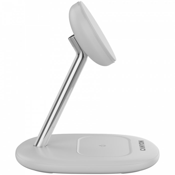 CANYON wireless charger WCS-205 15W Qi2 2in1 w/o adapter White [6]