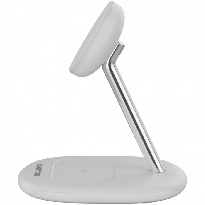 CANYON wireless charger WCS-205 15W Qi2 2in1 w/o adapter White [4]