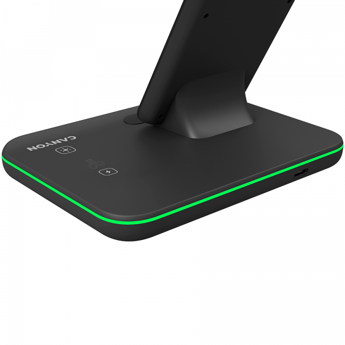 CANYON wireless charger WS-303 15W 3in1 Black [5]