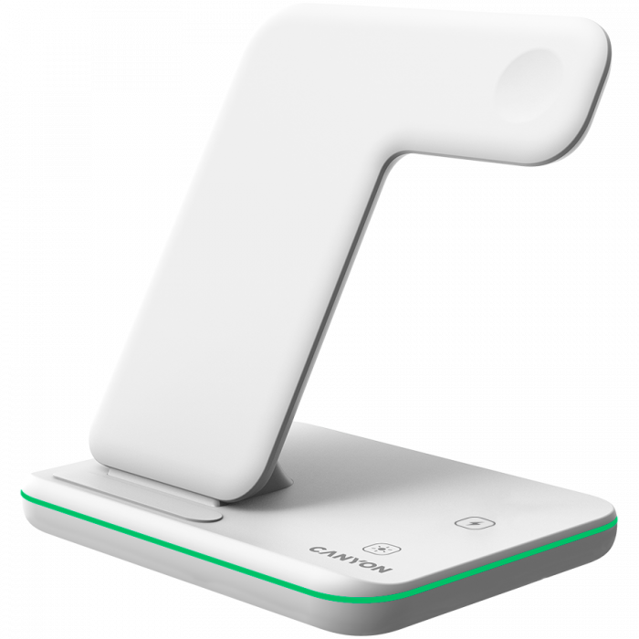 CANYON wireless charger WS-303 15W 3in1 White [3]