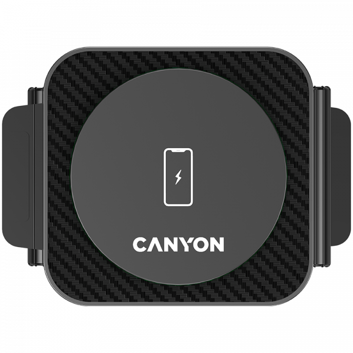 CANYON wireless charger WS-305 15W 3in1 Foldable Black [4]