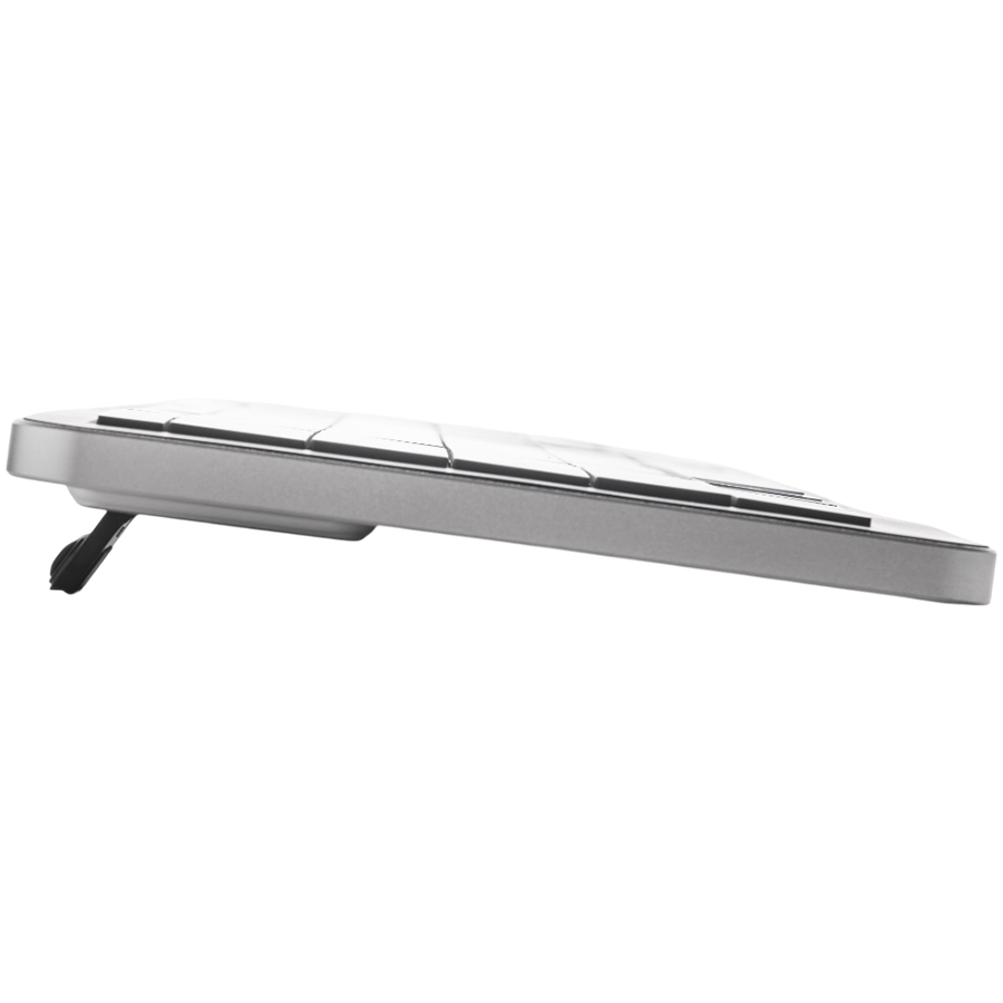 CLEVETURA CLVX 1 Touch-On-Keys AI Wireless Keyboard, ANSI US Windows Layout, Scissor Switches, Aluminum Chassis, Interactive RGB, Windows/Linux/MacOS support [3]