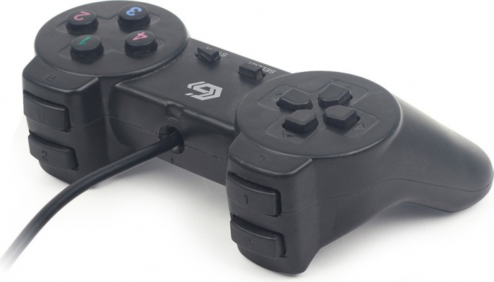 Controller GEMBIRD Fir PC&PS3 USB negru, JPD-UB-01 [3]
