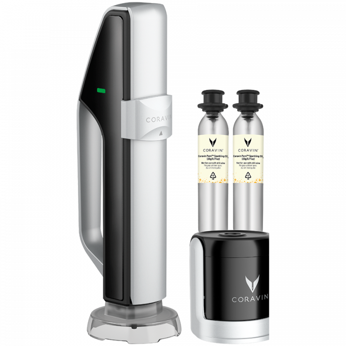 CORAVIN Sparkling Wine Preservation System - Black/Silver - new [1]