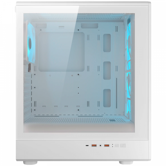 COUGAR AIRFACE PURE PRO PC Case, Mid Tower, White [3]